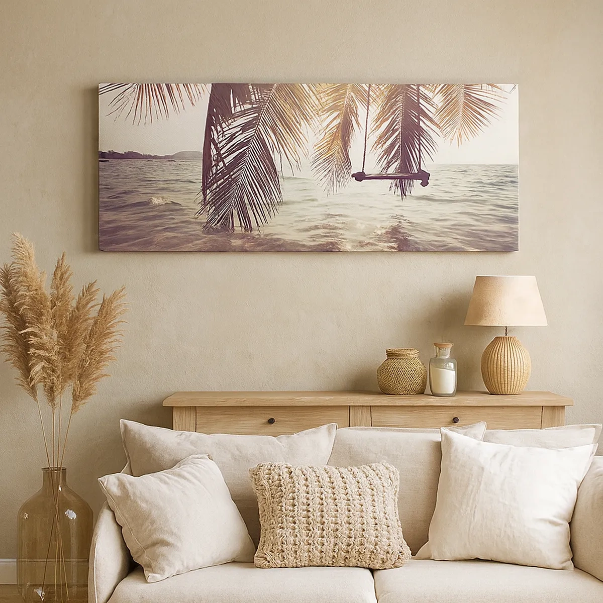 Quadro su tela - Stampe su Tela - Si può dondolare tra le nuvole a volontà - 30x30 cm