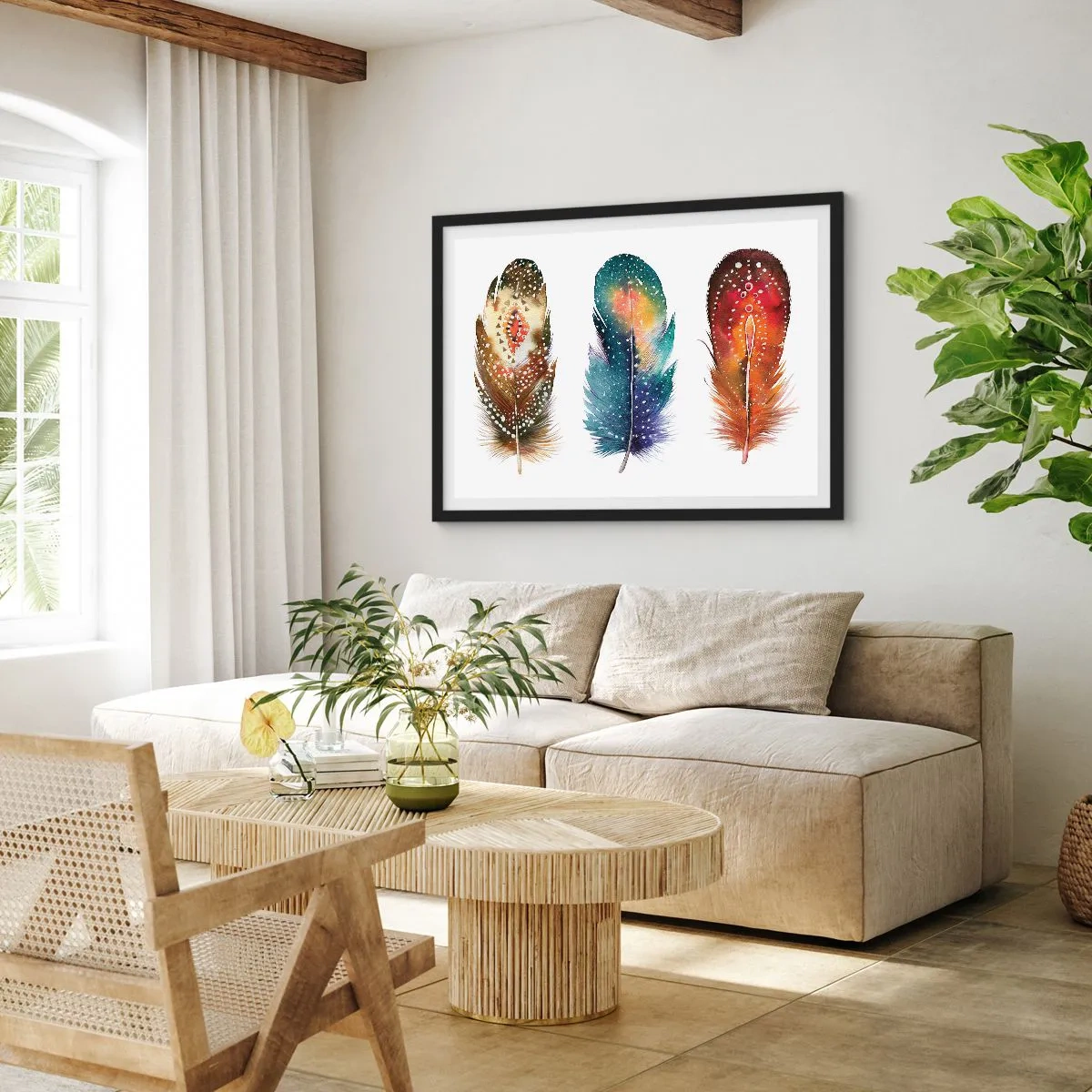 Poster in cornice nera - Cerimonie, riti, misteri - 40x30 cm