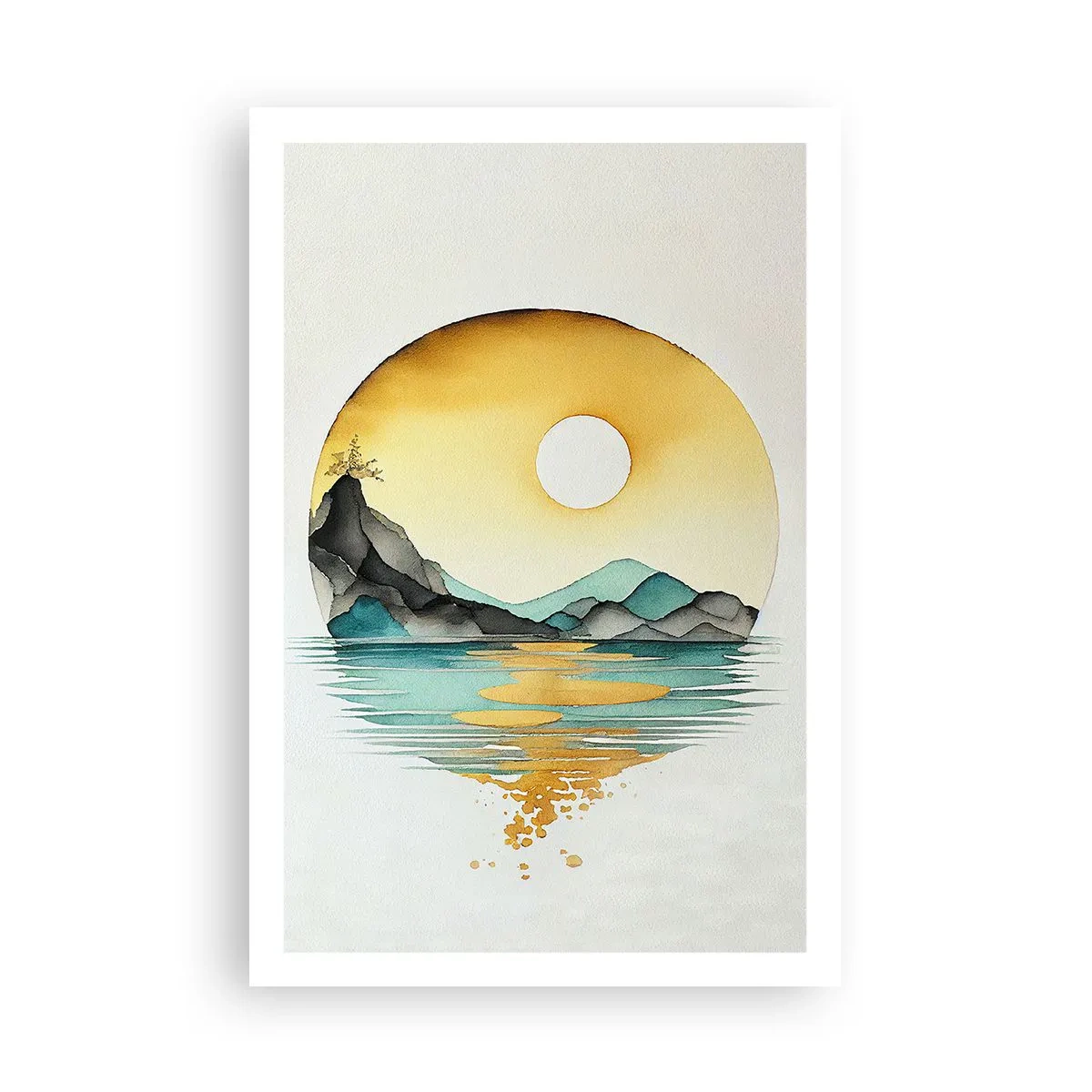 Poster - Nel cerchio della bellezza - 61x91 cm