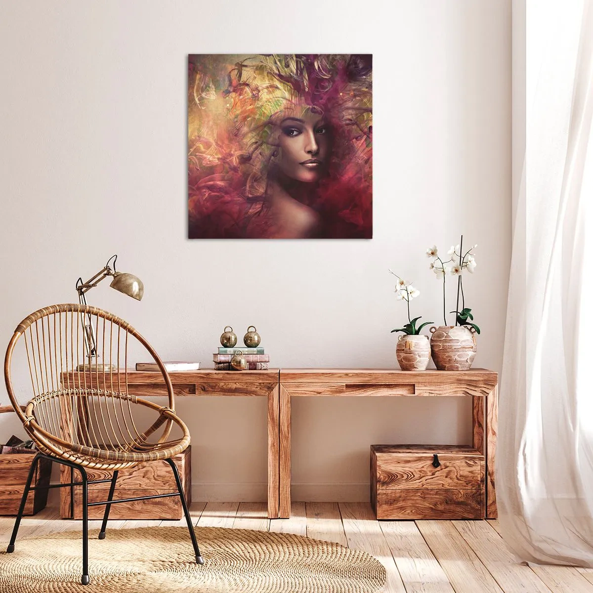 Quadro su tela - Stampe su Tela - Sono qui! - 40x40 cm