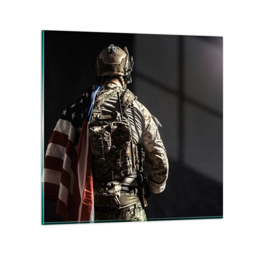 Quadro su vetro - Proprio per questo - 60x60 cm