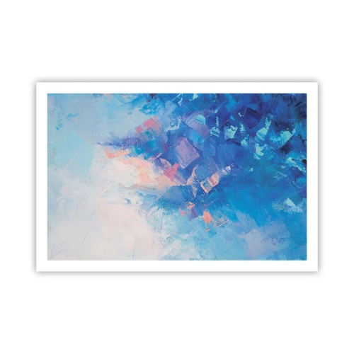 Poster - Astrazione invernale - 91x61 cm