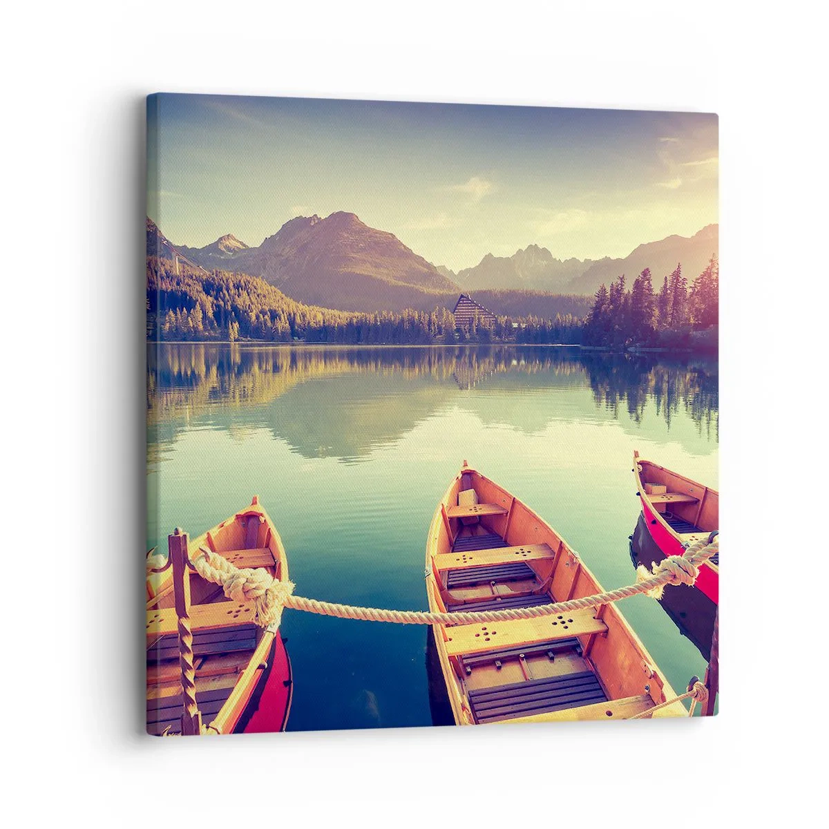 Quadro su tela - Stampe su Tela - Vivere secondo le sue leggi - 30x30 cm