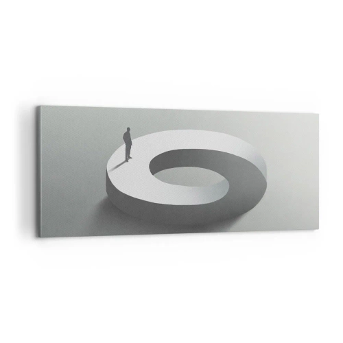 Quadro su tela - Stampe su Tela - Prova a cavartela - 100x40 cm