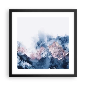 Poster in cornice nera - Queste si che sono cime! - 40x40 cm