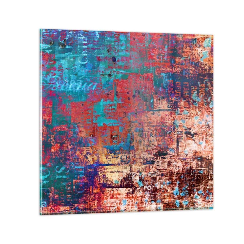 Quadro su vetro - Memoria e dimenticanza - 40x40 cm