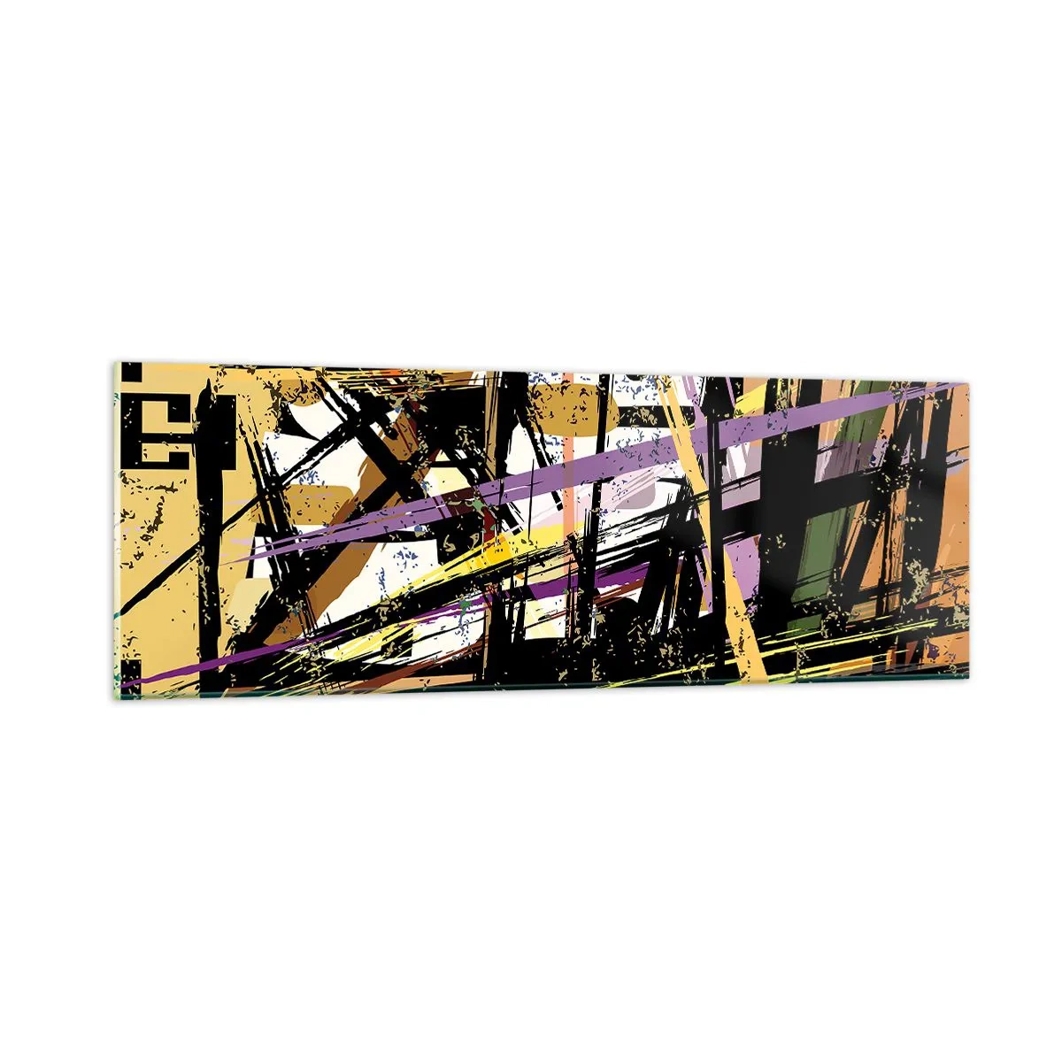 Quadro su vetro - Taglio netto - 90x30 cm