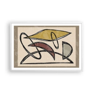 Poster in cornice bianca - Verticali e orizzontali - 91x61 cm