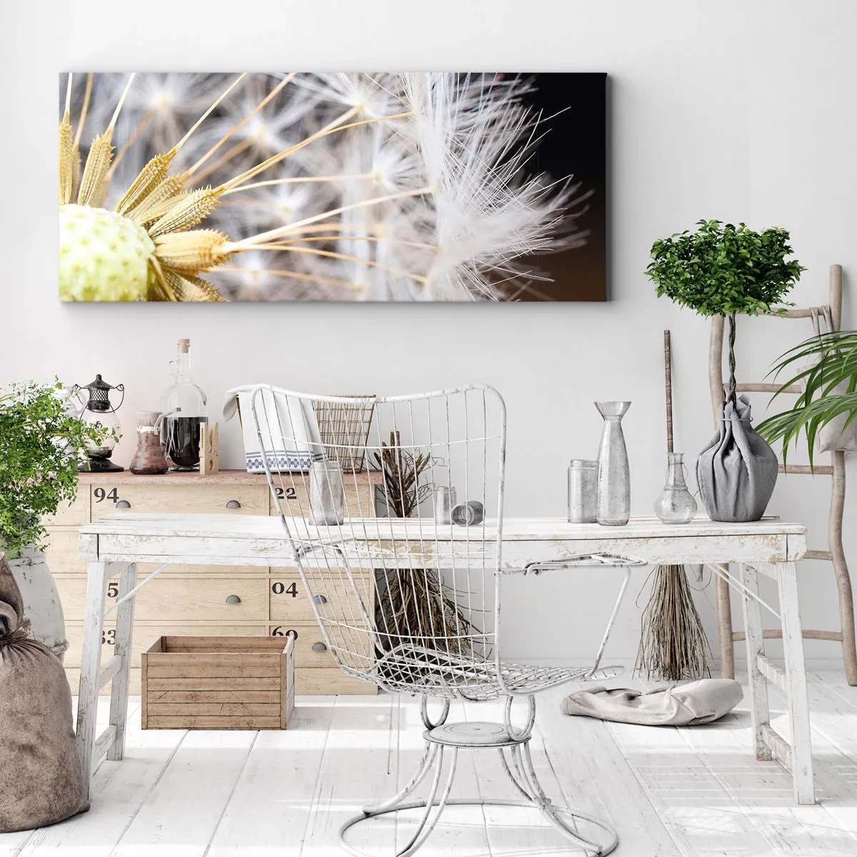 Quadro su tela - Stampe su Tela - Subito prima del decollo - 90x30 cm