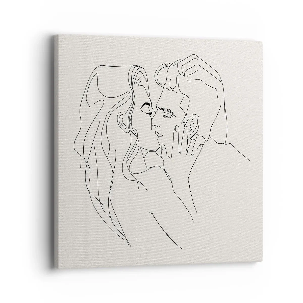 Quadro su tela - Stampe su Tela - Intrecciati dal sentimento - 40x40 cm