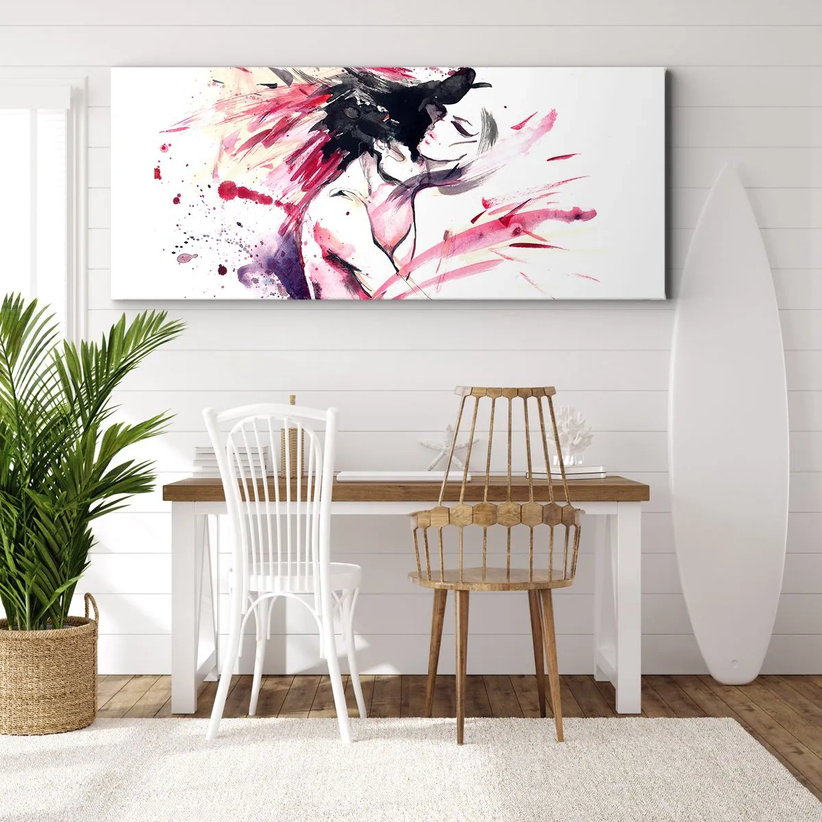 Quadro su tela - Stampe su Tela - La pienezza dell'amore - 90x30 cm