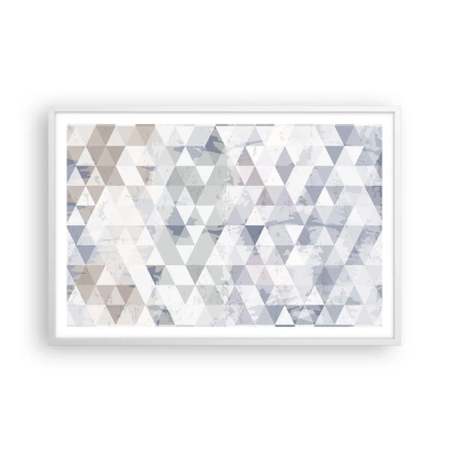 Poster in cornice bianca - Al ritmo di tre - 91x61 cm