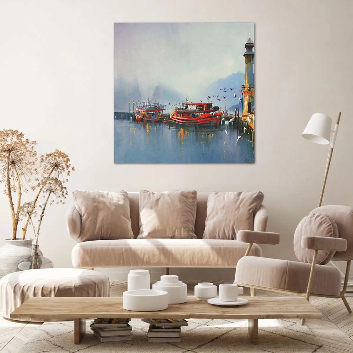 Quadro su tela - Stampe su Tela - Alla fine del mondo - 70x70 cm
