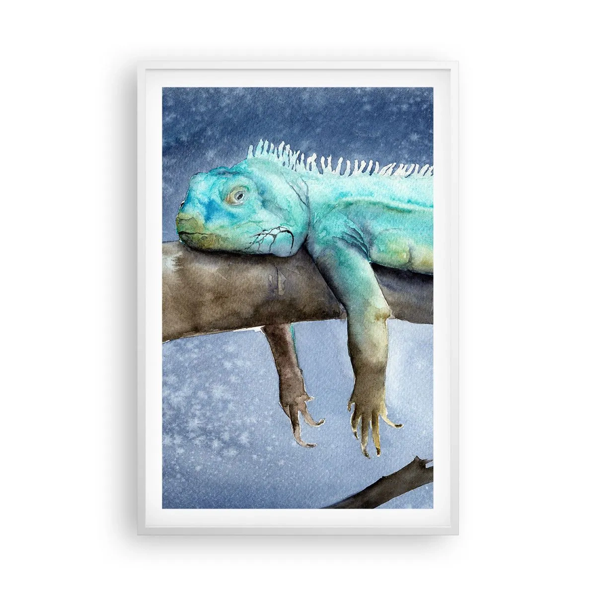 Poster in cornice bianca - Va tutto bene! - 61x91 cm