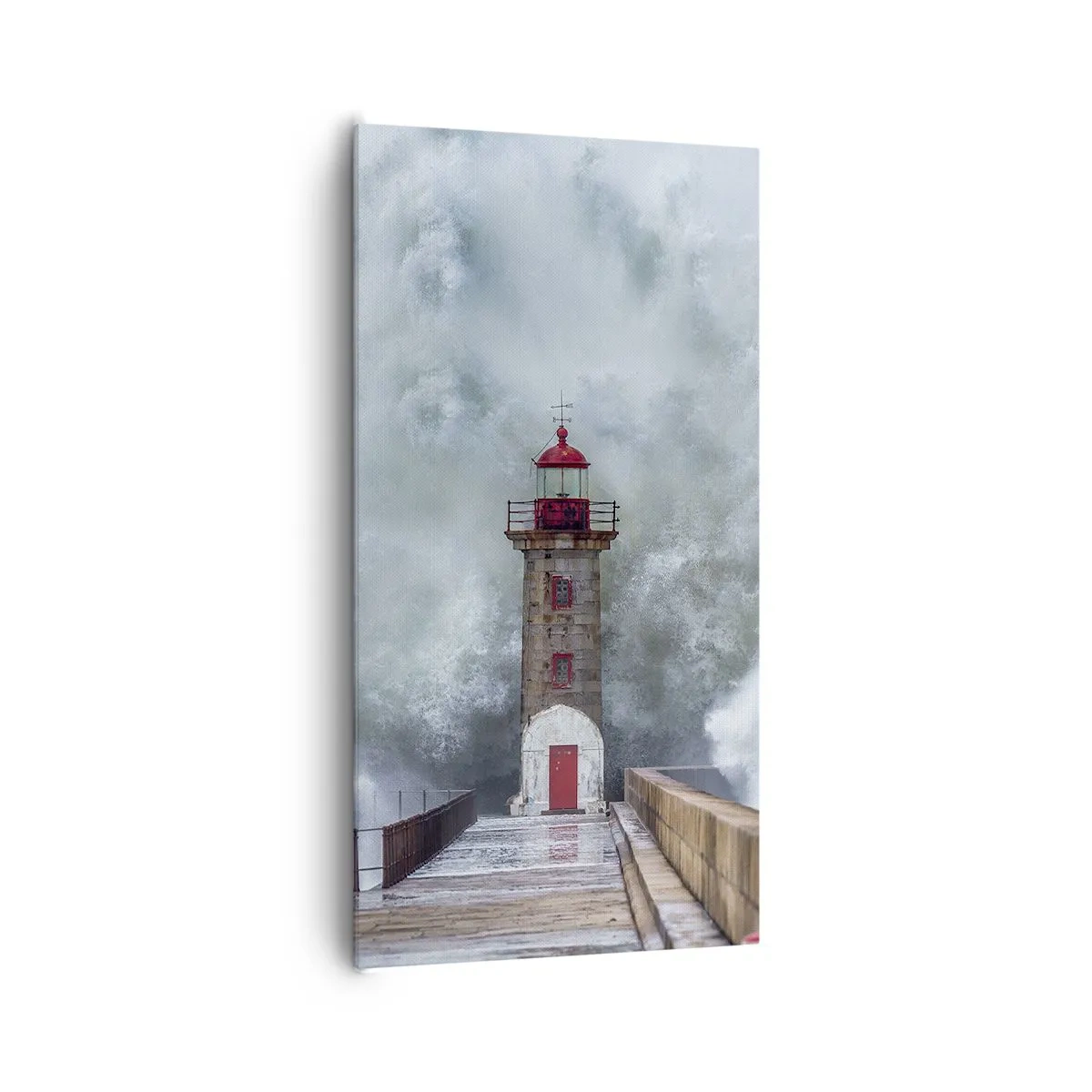 Quadro su tela - Stampe su Tela - Fragore delle acque, rumore di tempesta - 65x120 cm