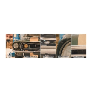 Campione di Fotomurale Premium Canvas - Incontro con la leggenda - Auto, Settore automobilistico, Vecchia scuola - 100x30 cm