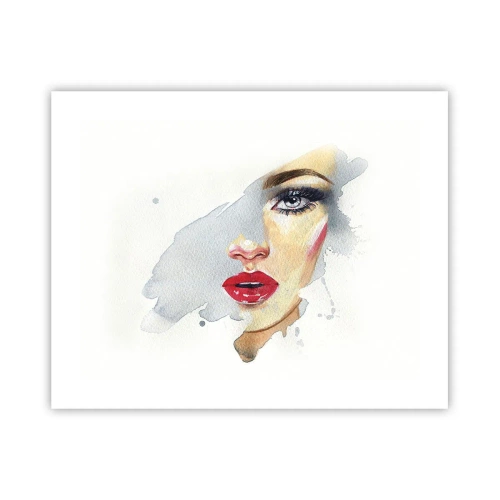 Poster - Riflesso in una goccia d'acqua - 50x40 cm