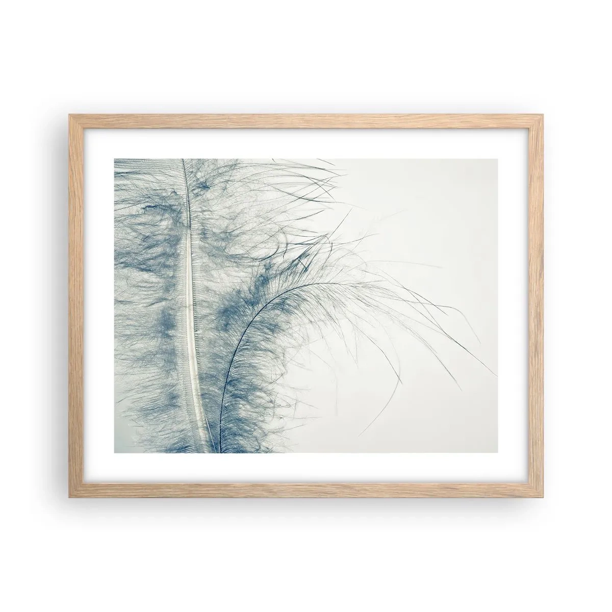 Poster in cornice rovere chiaro - Il sussurro della natura - 50x40 cm