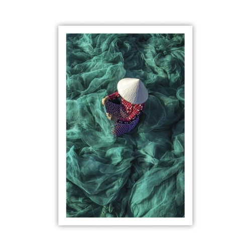 Poster - Nel mare di reti - 61x91 cm