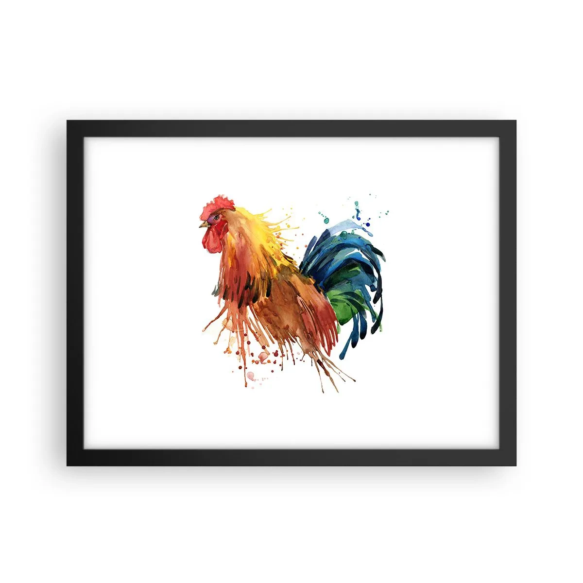 Poster in cornice nera - Abito reale, orgoglio reale - 40x30 cm