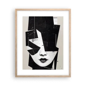 Poster in cornice rovere chiaro - Profondamente celata - 40x50 cm