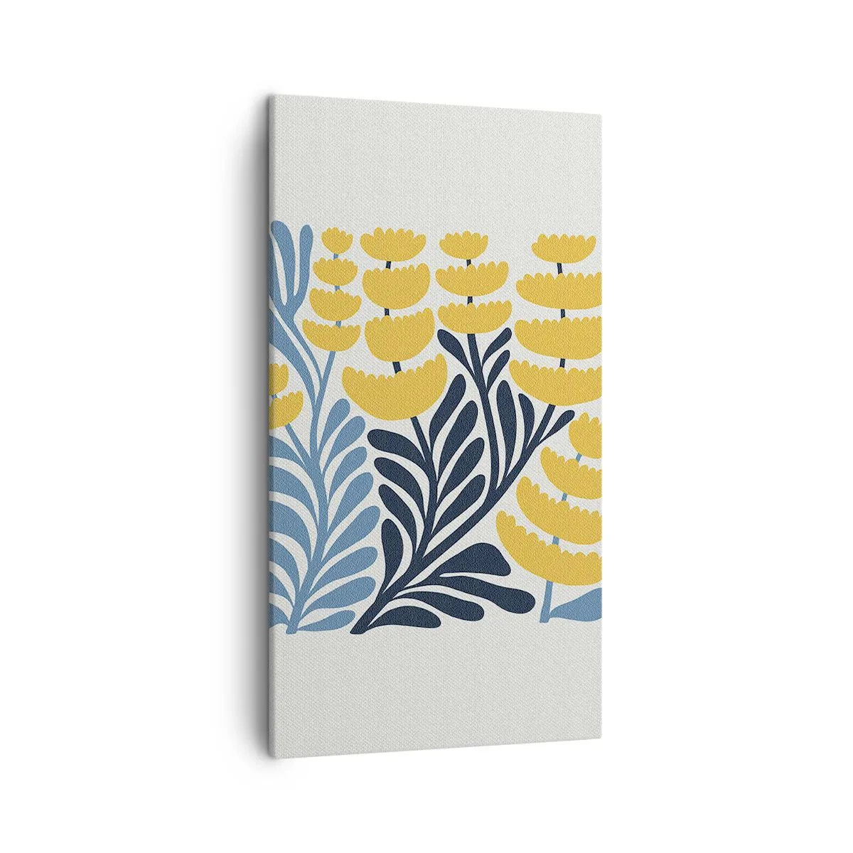 Quadro su tela - Stampe su Tela - Aiuola soleggiata - 45x80 cm