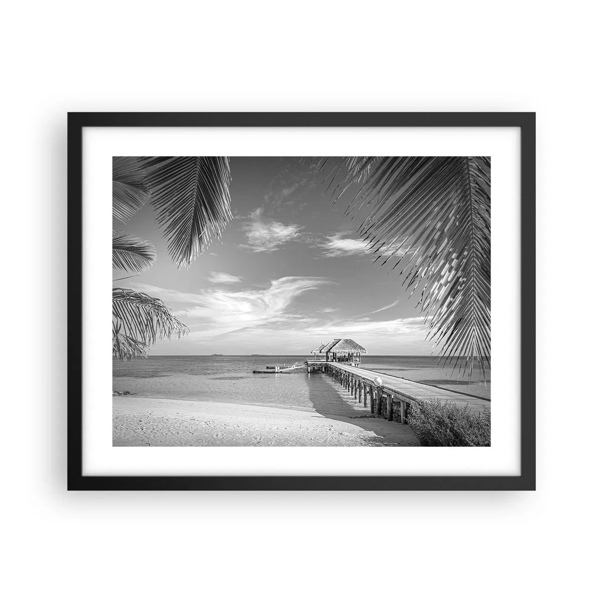 Poster in cornice nera - Un ricordo o un sogno? - 50x40 cm