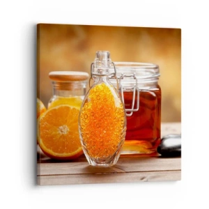 Quadro su tela - Stampe su Tela - Il gusto e l'aroma del sole - 30x30 cm