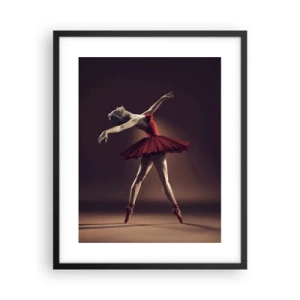 Poster in cornice nera - Prima ballerina - 40x50 cm