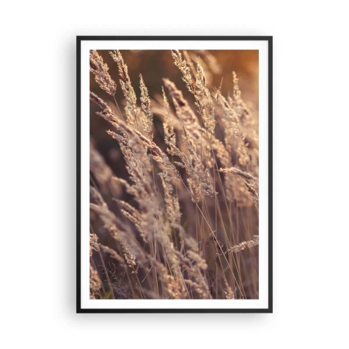 Poster in cornice nera - Pronti a salutare l'autunno - 70x100 cm