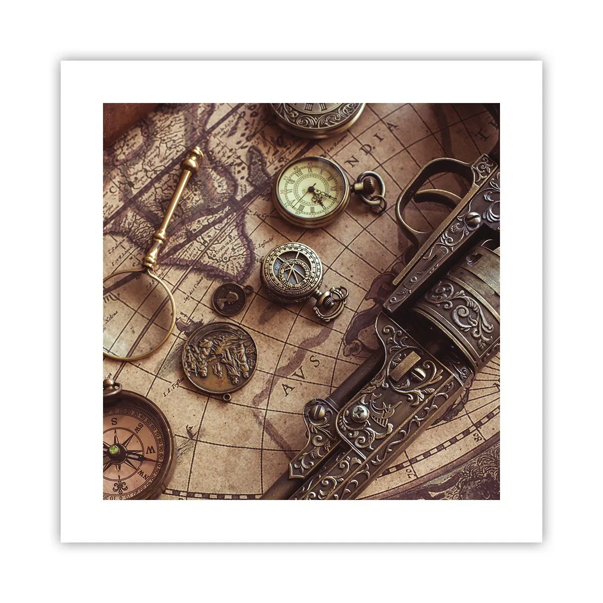 Poster - La natura chiama - 40x40 cm