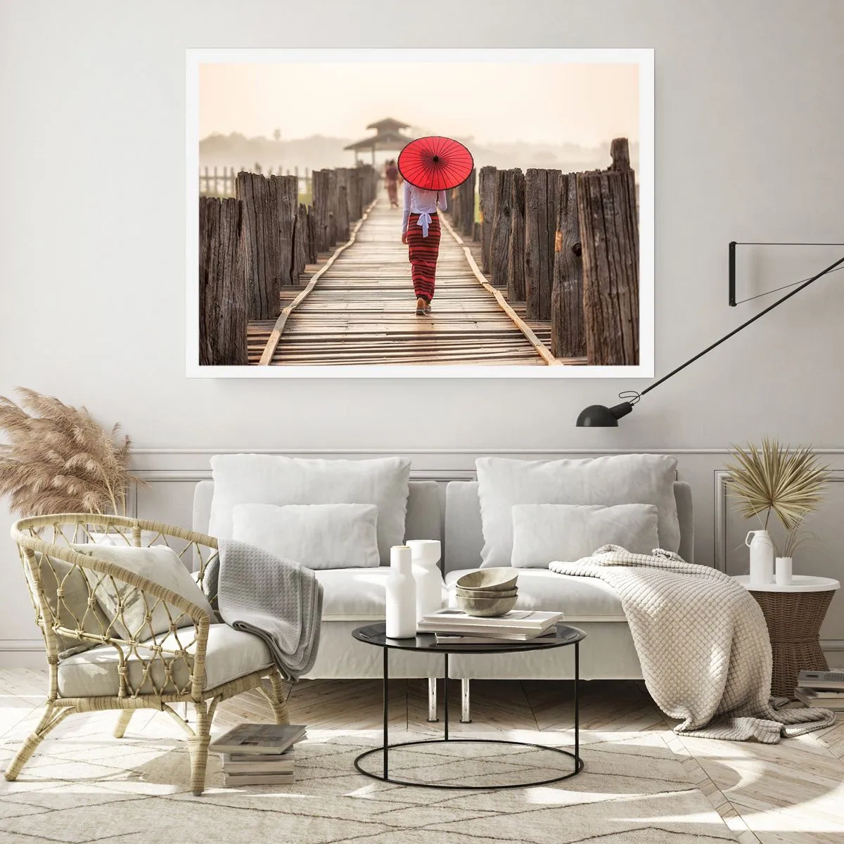 Poster - Sul vecchio ponte - 91x61 cm