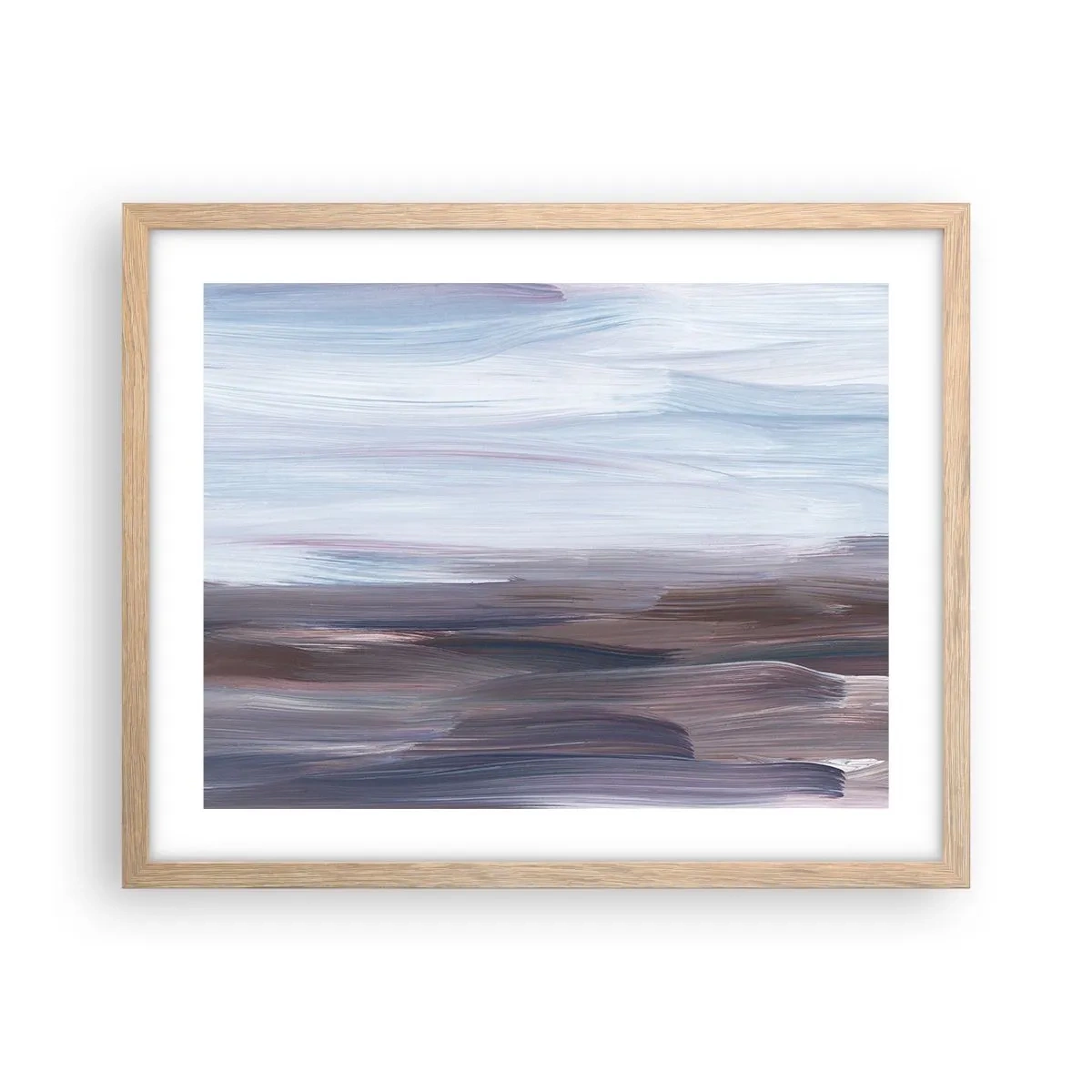 Poster in cornice rovere chiaro - Gli elementi: l'acqua - 50x40 cm