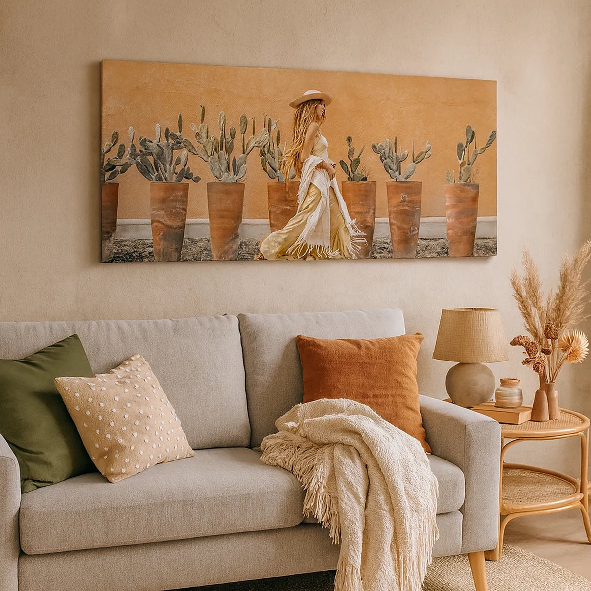 Quadro su tela - Stampe su Tela - In stile hippy - 30x30 cm