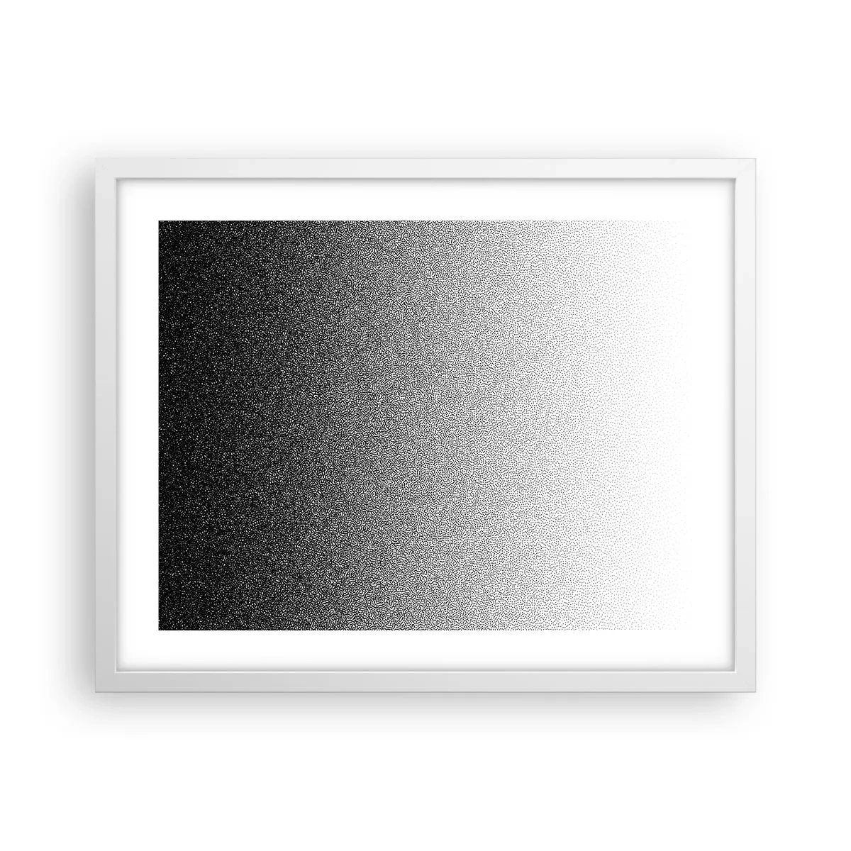 Poster in cornice bianca - Verso la luce - 50x40 cm