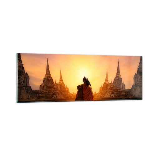 Quadro su vetro - In pace per l'eternità - 90x30 cm