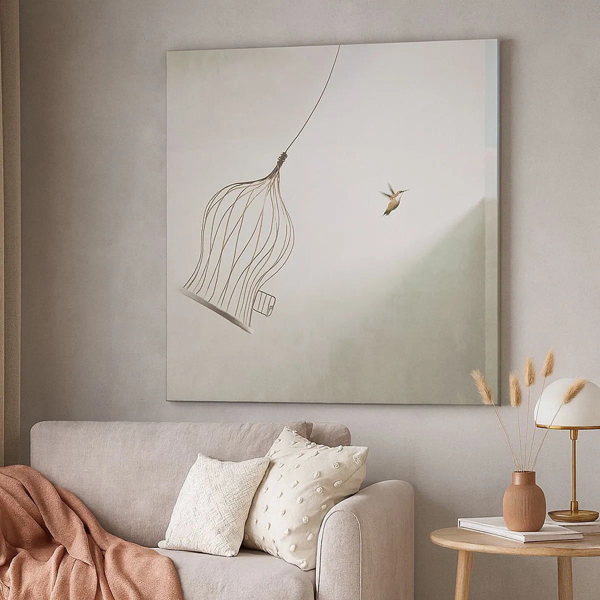 Quadro su tela - Stampe su Tela - Nel proprio elemento - 30x30 cm