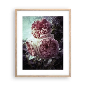 Poster in cornice rovere chiaro - In un'atmosfera romantica - 40x50 cm