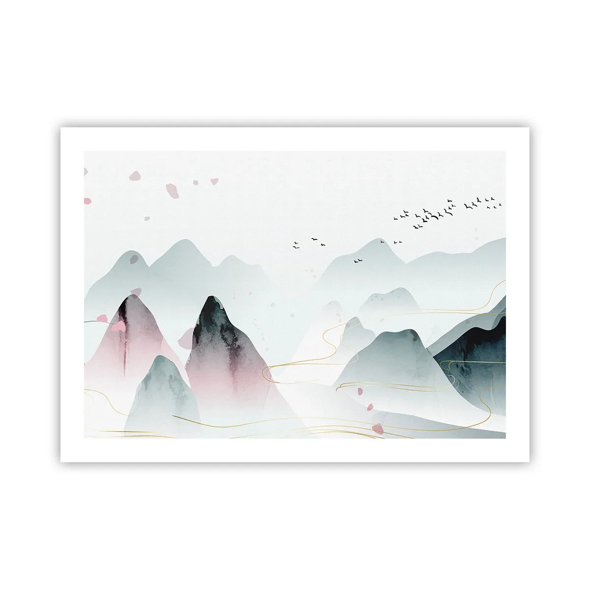 Poster - Oltre le cime - 70x50 cm