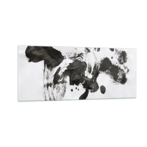 Quadro su vetro - C'è un senso nella follia? - 100x40 cm