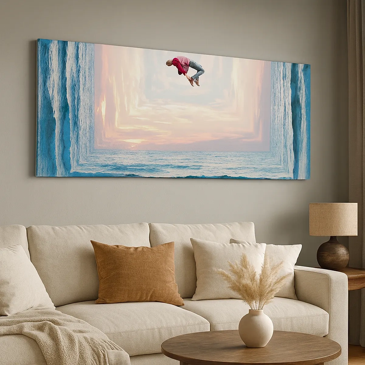 Quadro su tela - Stampe su Tela - In un'altra dimensione - 30x30 cm