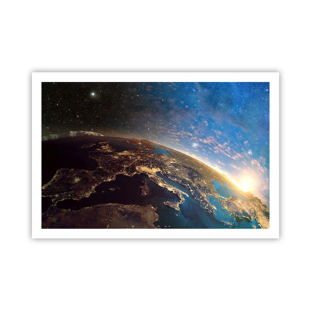 Poster - Guardiamoci da lontano - 91x61 cm
