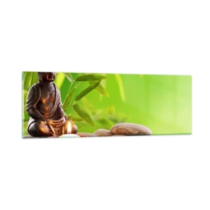 Quadro su vetro - La vita è bella - 90x30 cm