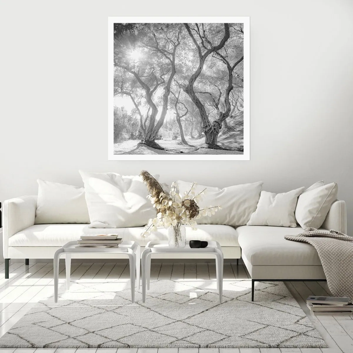 Poster - Nell'orto degli ulivi - 60x60 cm