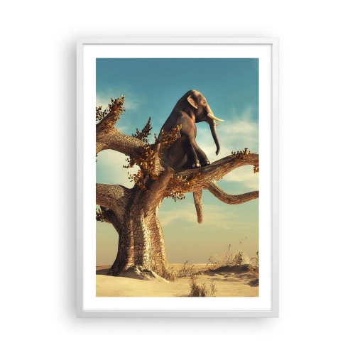 Poster in cornice bianca - Nuovo punto di vista - 50x70 cm