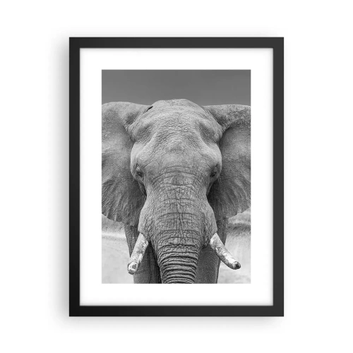 Poster in cornice nera - Benvenuti nel mio mondo - 30x40 cm