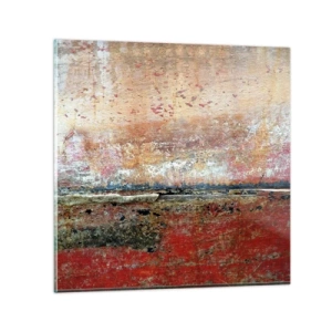 Quadro su vetro - Forse è il mare - 30x30 cm