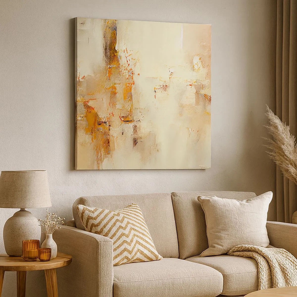 Quadro su tela - Stampe su Tela - L'anima dell'ambra - 30x30 cm