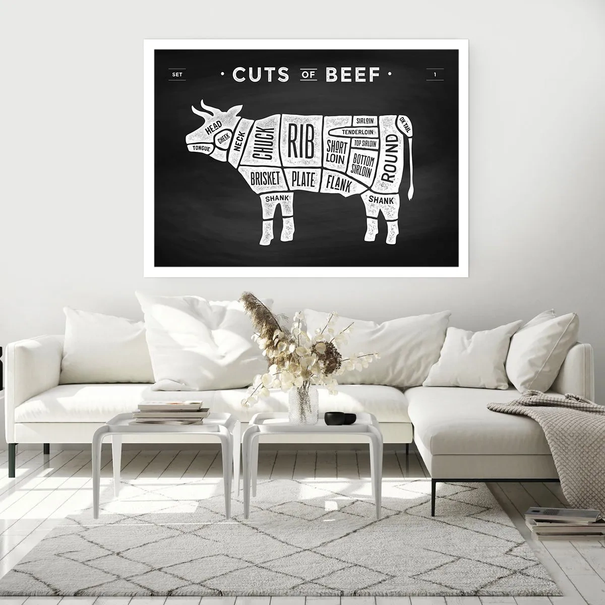 Poster - Il sillabario del macellaio - 40x30 cm