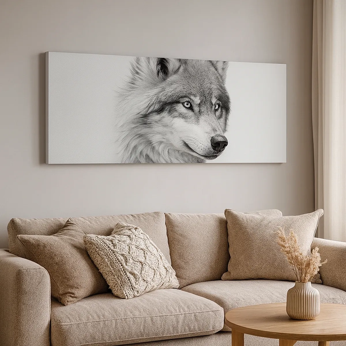 Quadro su tela - Stampe su Tela - Alfa, senza dubbio - 30x30 cm